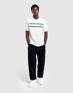 Pique Zip Polo T-Shirt