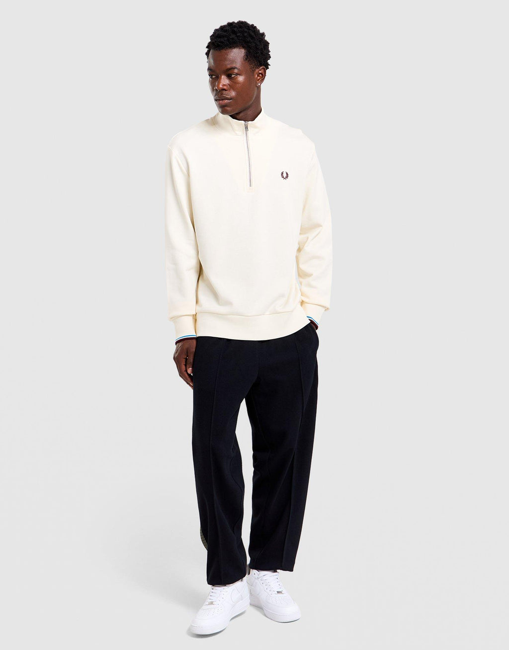 Half-Zip Fleece Track Top