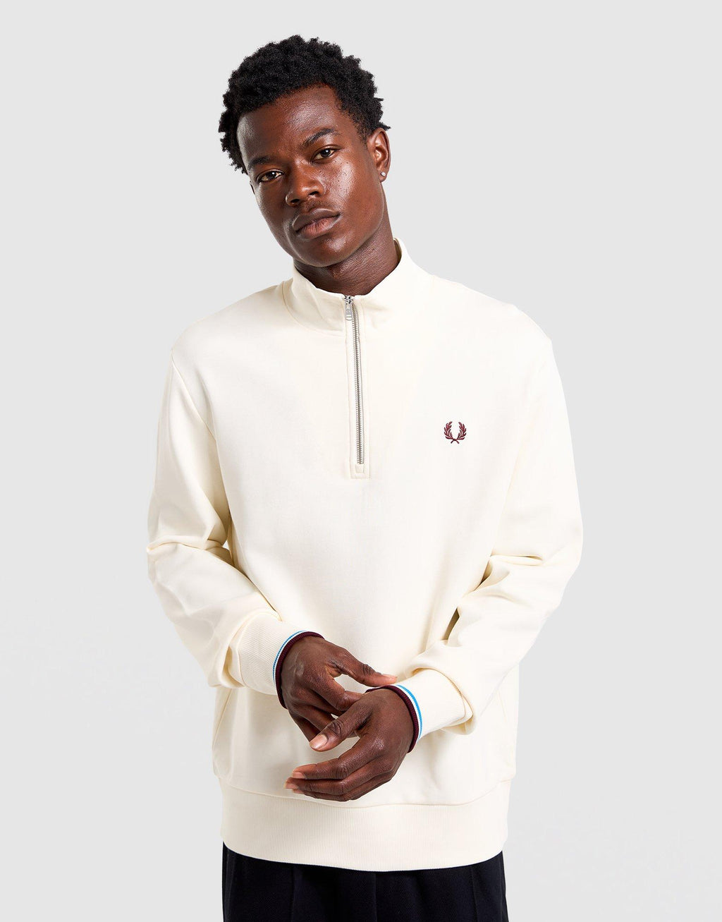 Half-Zip Fleece Track Top