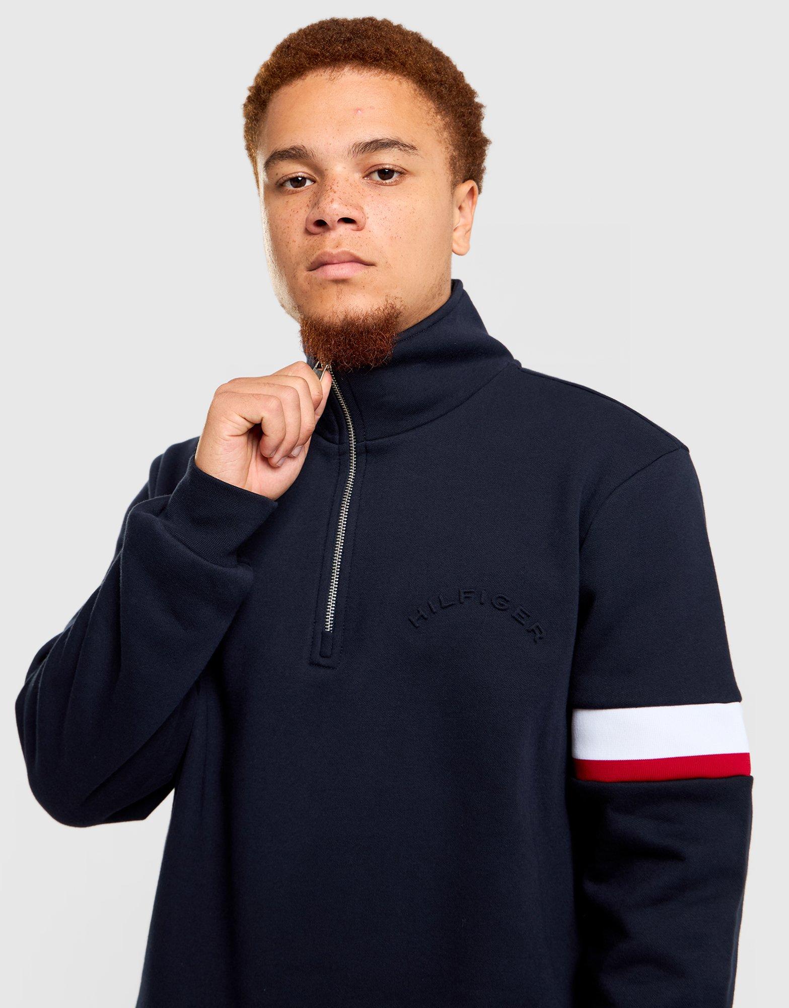 1/4 Zip Track Top