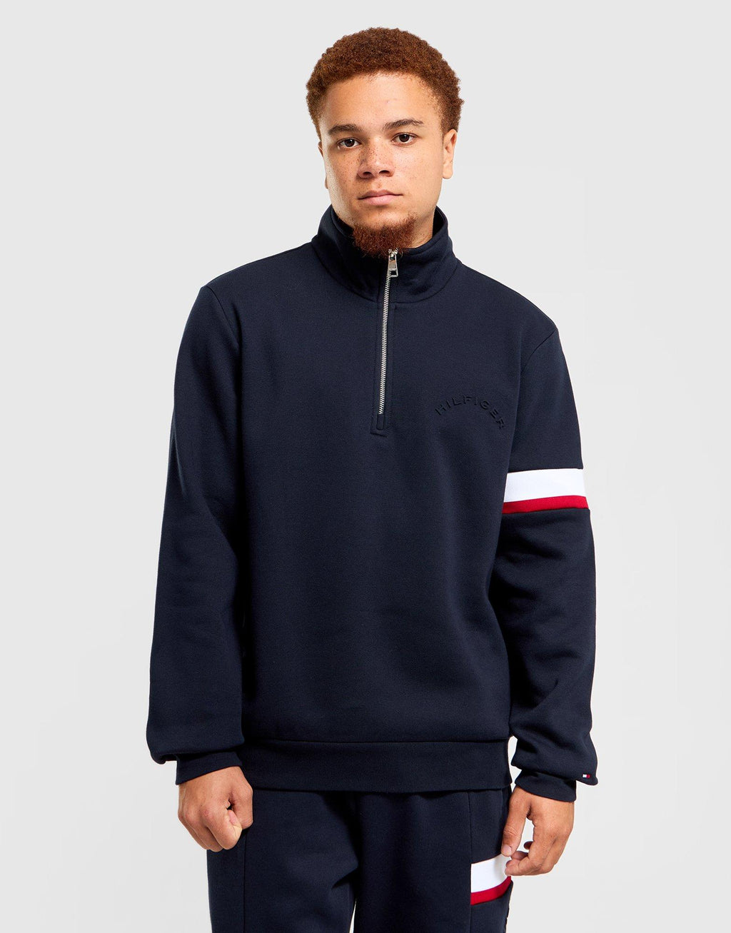 1/4 Zip Track Top