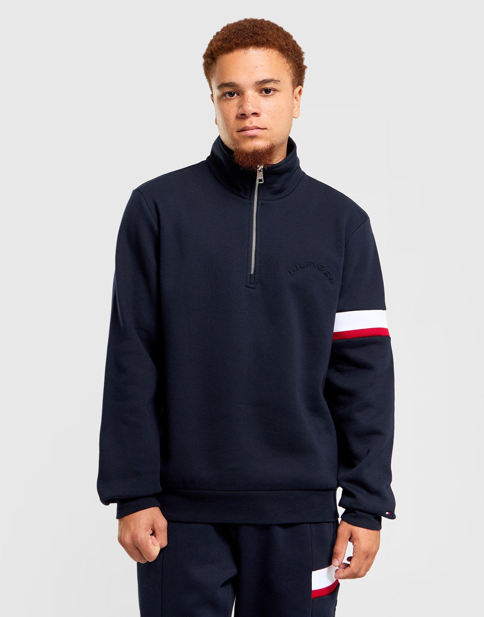 1/4 Zip Track Top