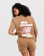 Bubble Logo Oversized T-Shirt