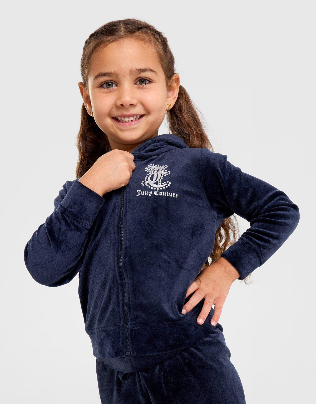 Velour Hoodie Tracksuit Set Infant's