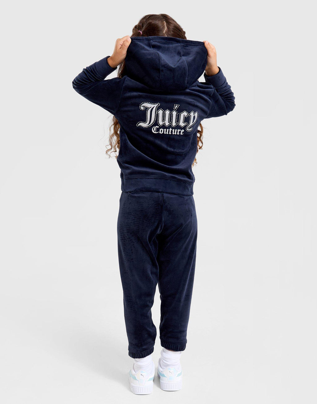 Velour Hoodie Tracksuit Set Infant's