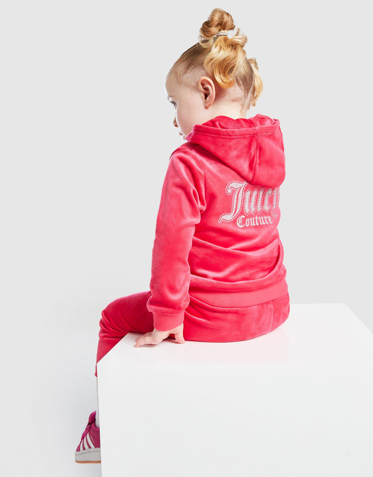 Velour Hoodie Tracksuit Set Infant's