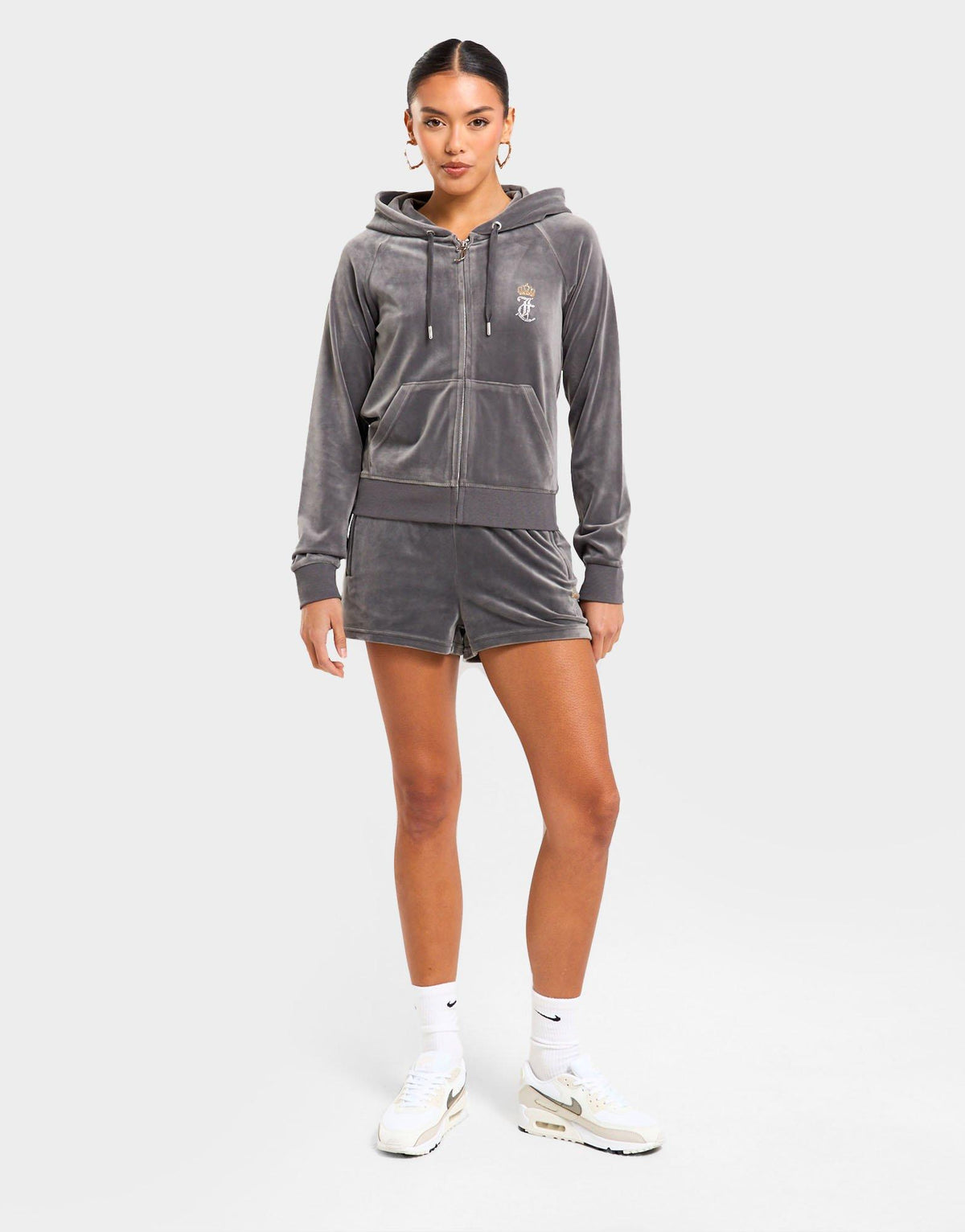 Heart Velour Shorts