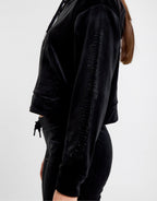 Velour Full Zip Hoodie