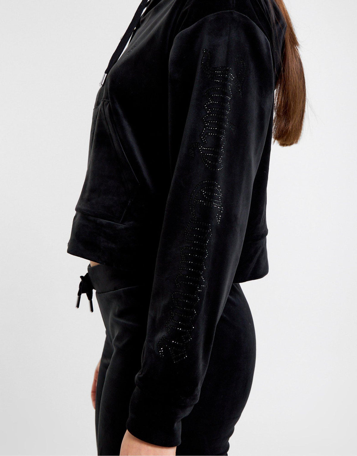 Velour Full Zip Hoodie
