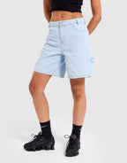 Script Denim Jorts