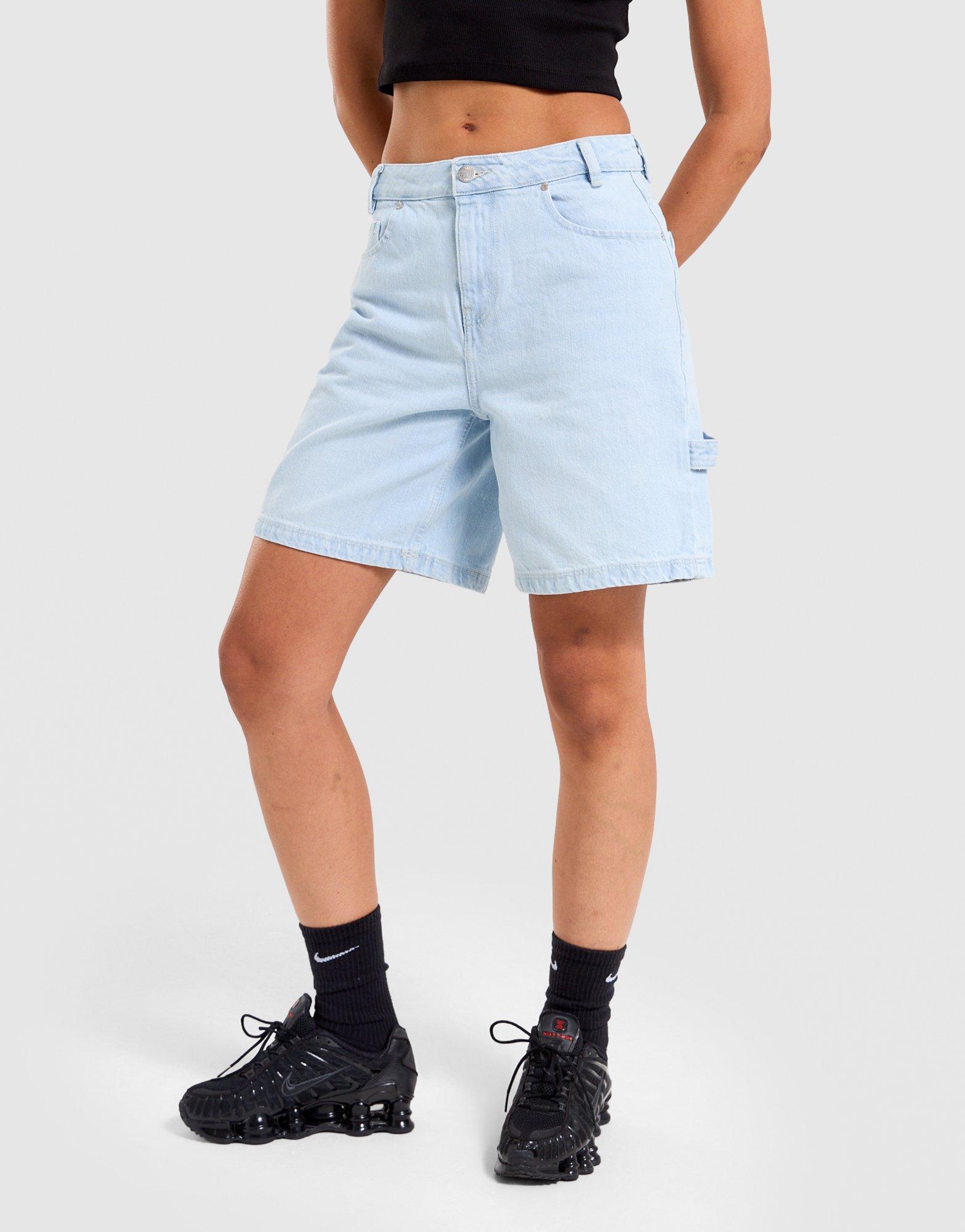 Script Denim Jorts