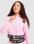 Pro Crop Full-Zip Hoodie Junior's