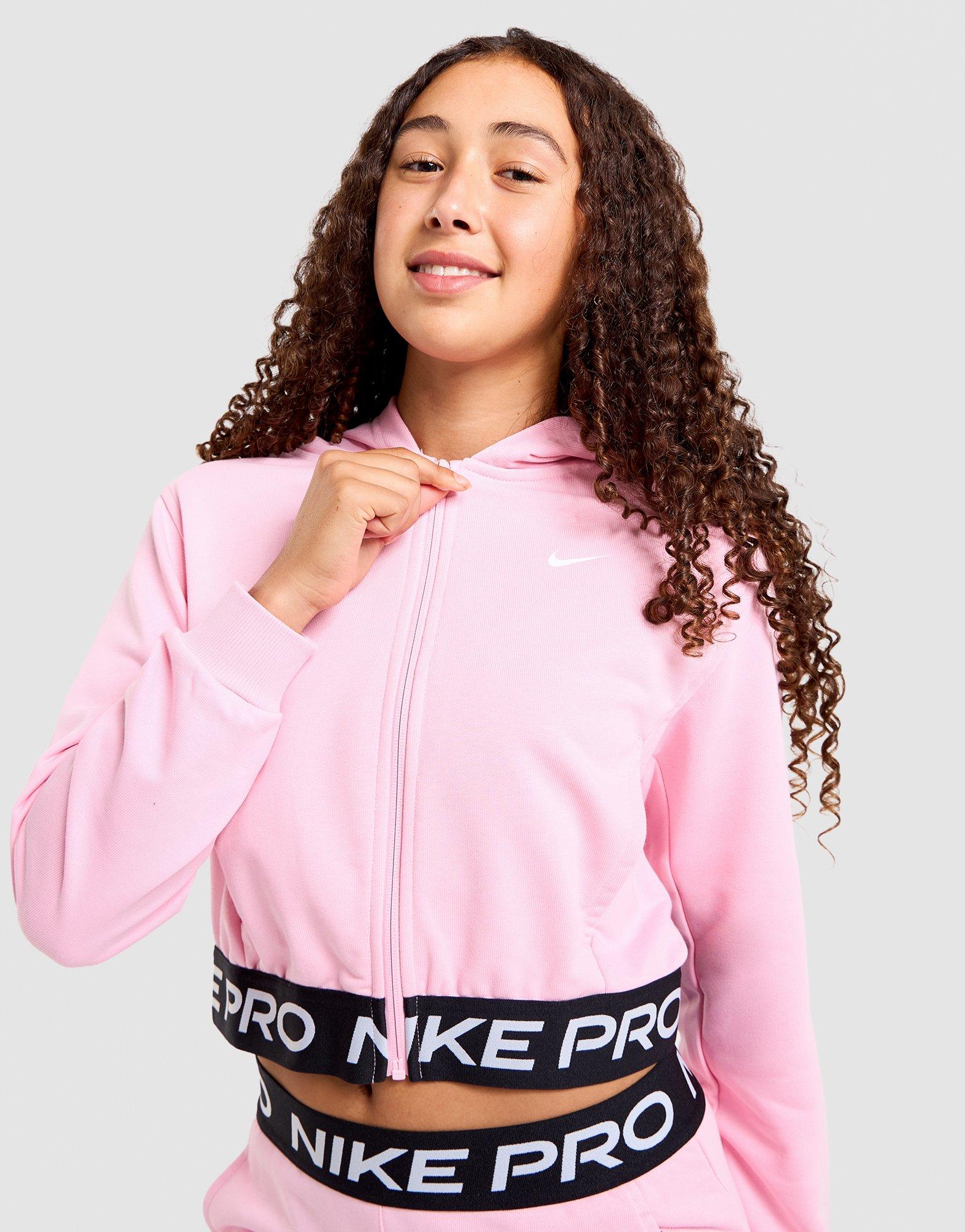 Pro Crop Full-Zip Hoodie Junior's