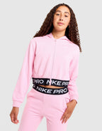Pro Crop Full-Zip Hoodie Junior's
