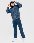 Modern Open Hem Track Pants