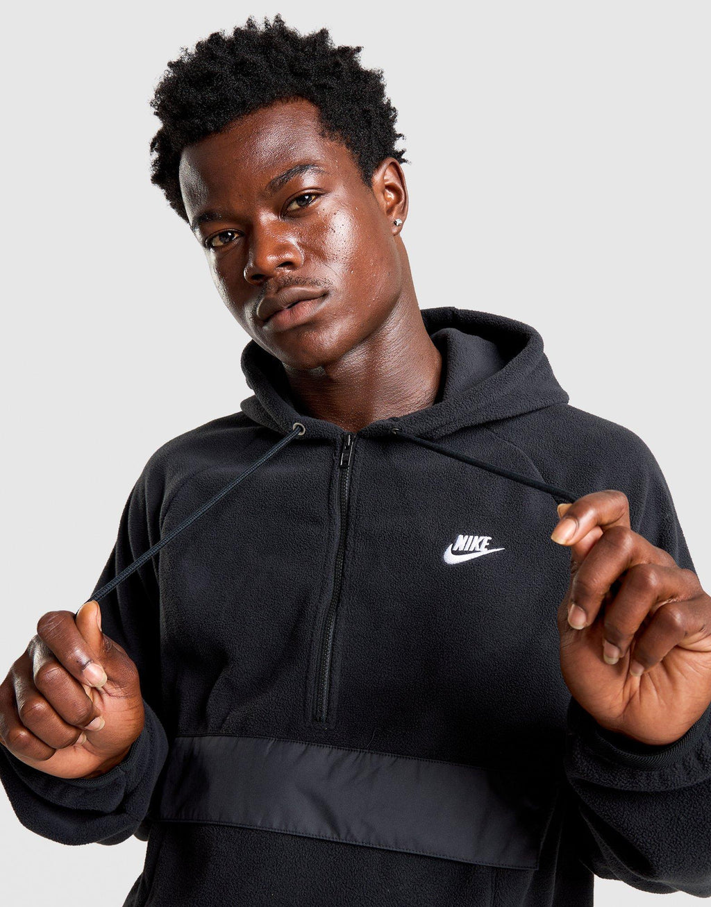 Polar Fleece 1/4 Zip Hoodie