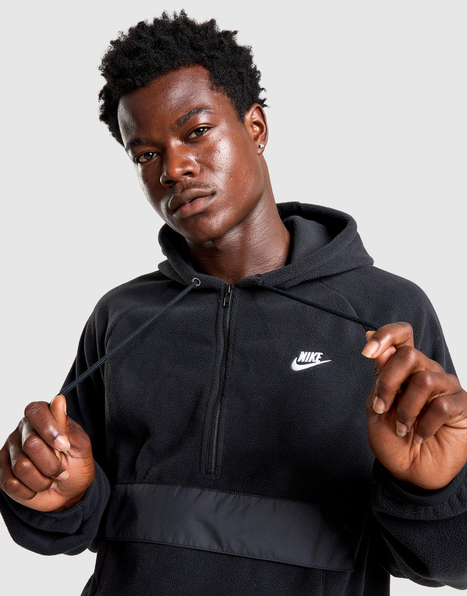 Polar Fleece 1/4 Zip Hoodie