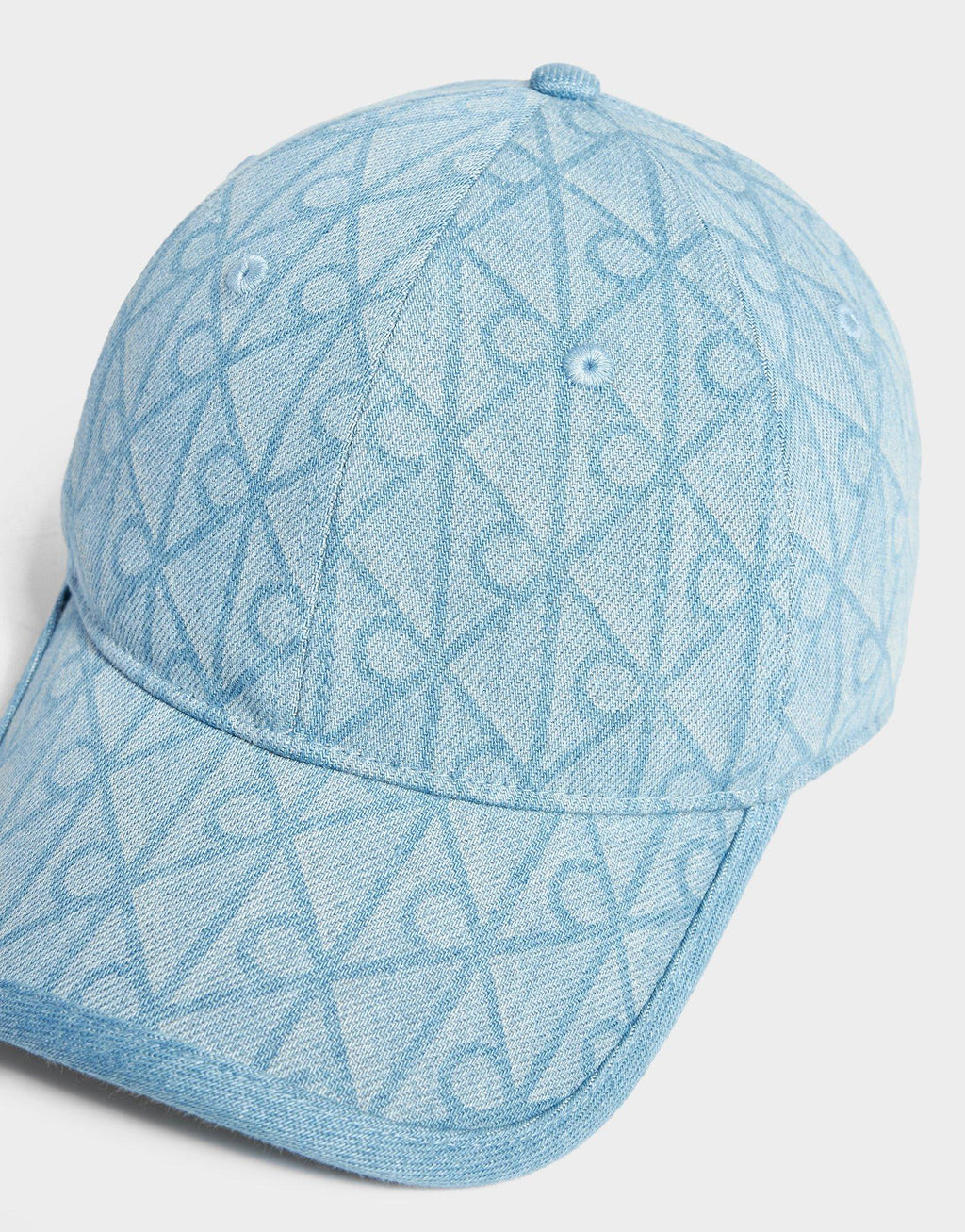Monogram Denim Cap