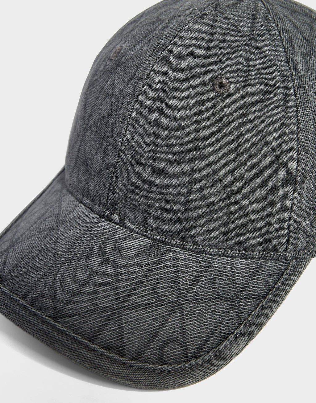 Monogram Denim Cap