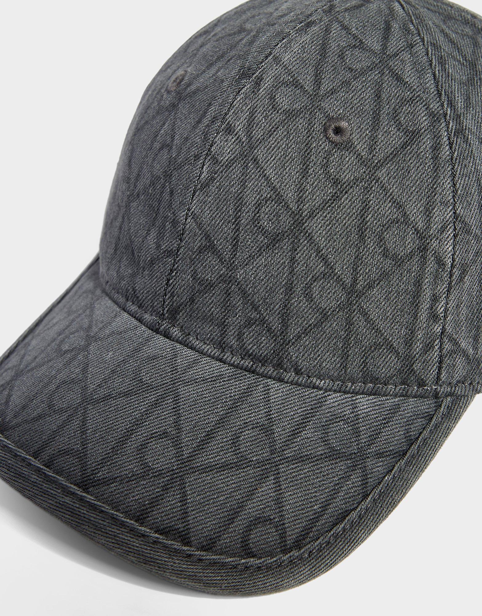 Monogram Denim Cap