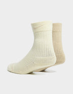 Everyday Wool Cushioned Crew Socks (2 Pack)