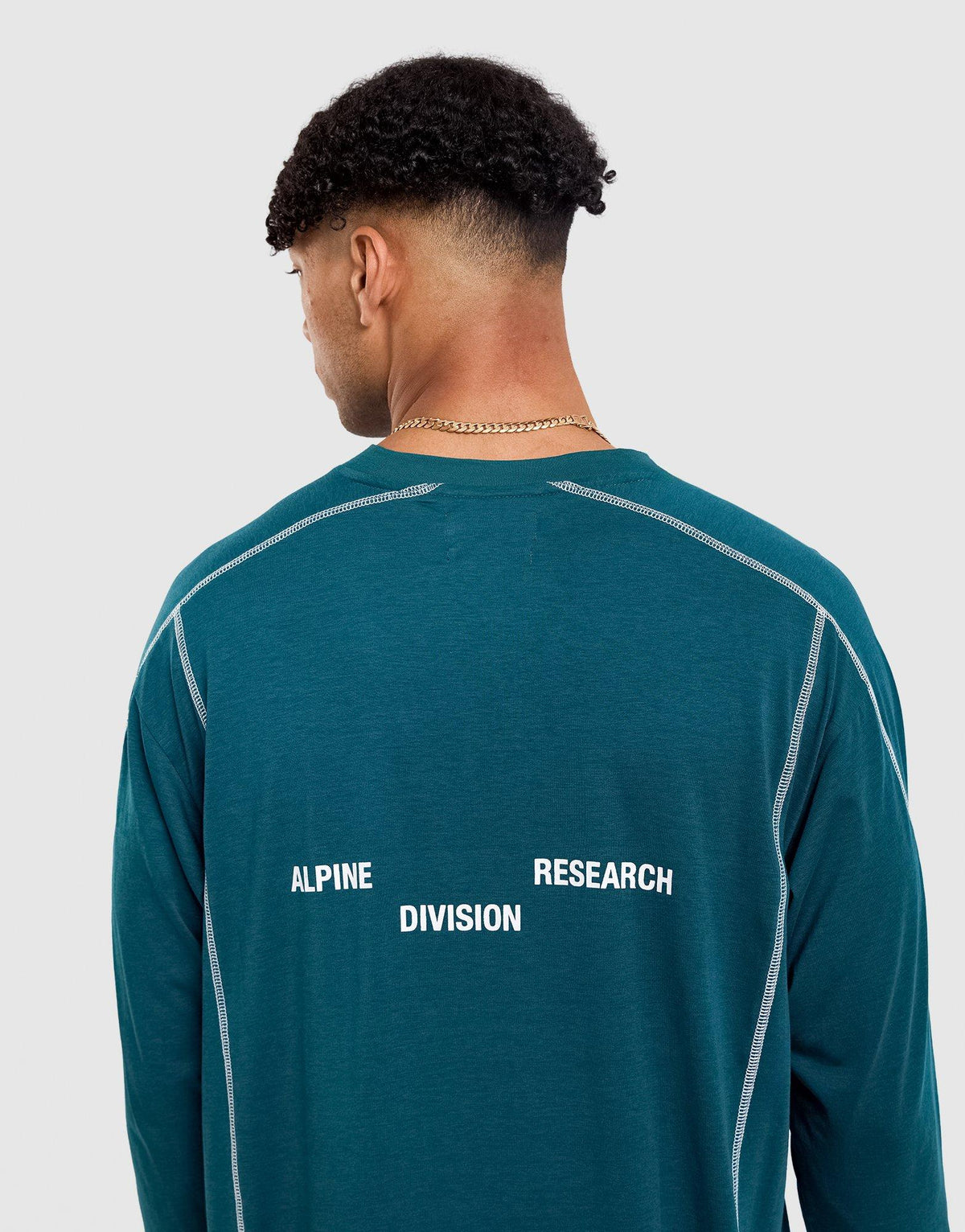 Long Sleeve Contrast Top
