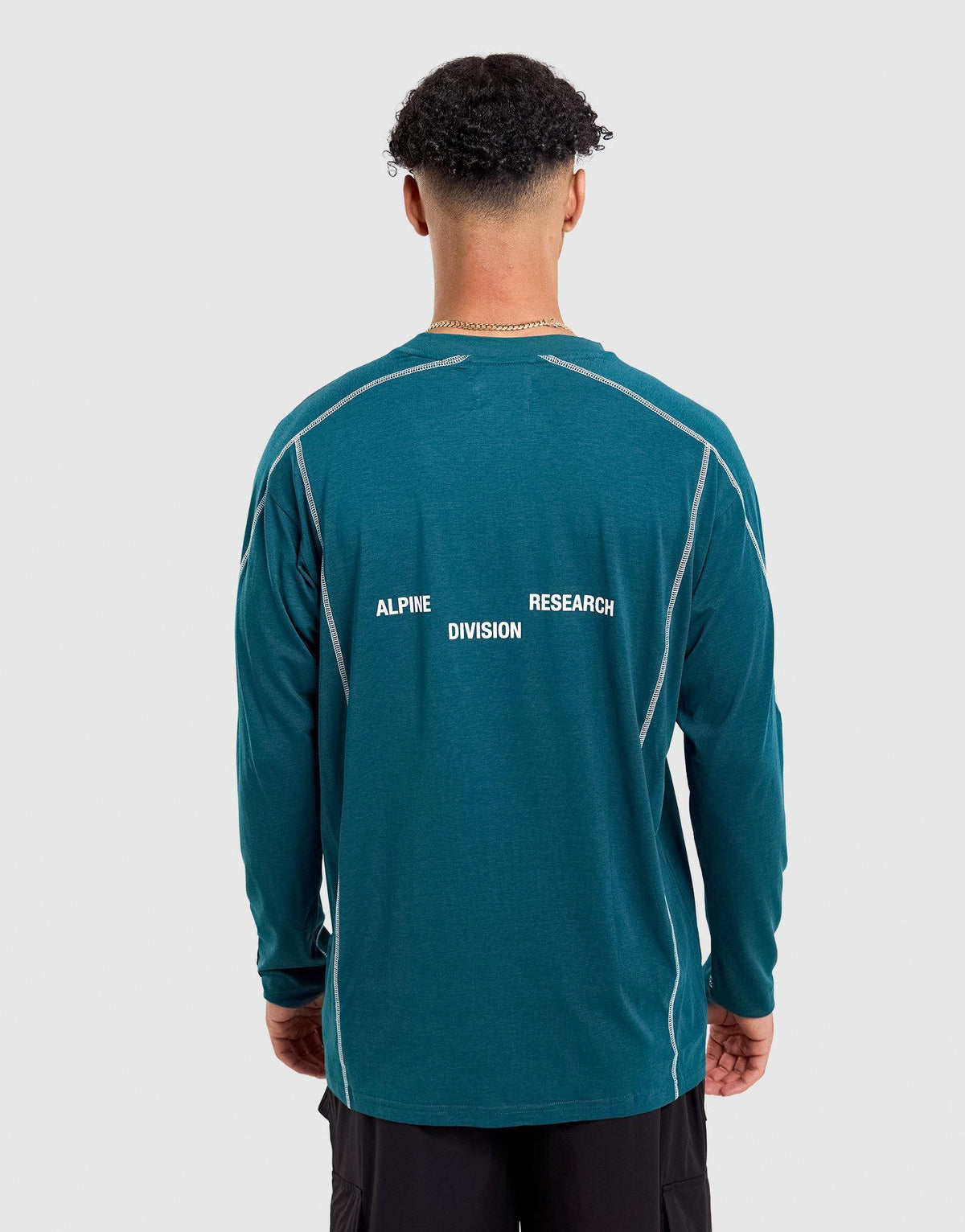 Long Sleeve Contrast Top