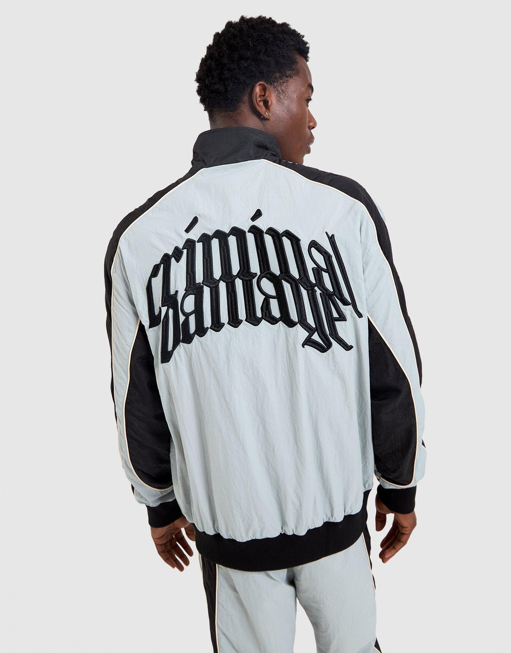 Panelled Training Nylon Jacket