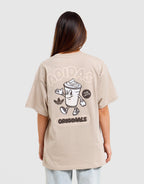 Latte Oversized T-Shirt