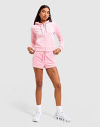 Full-Zip Velour Hoodie