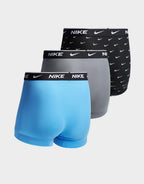 Essential Cotton Stretch Trunks (3 Pack)