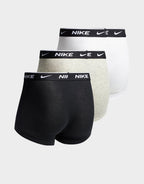 Essential Cotton Stretch Trunks (3 Pack)