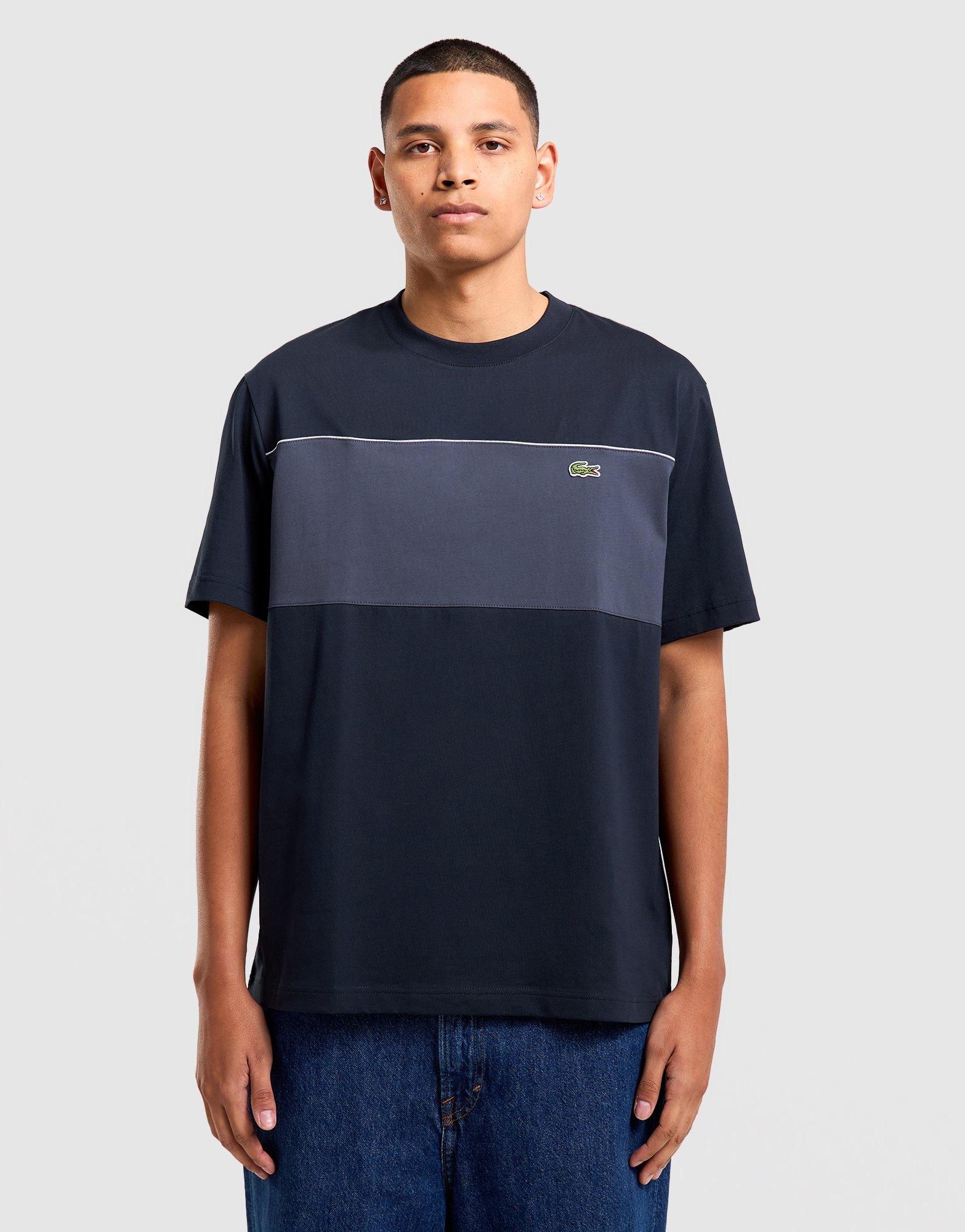 Colour-Block Cotton T-Shirt