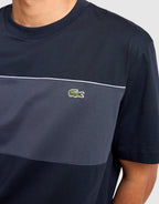Colour-Block Cotton T-Shirt