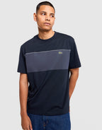 Colour-Block Cotton T-Shirt