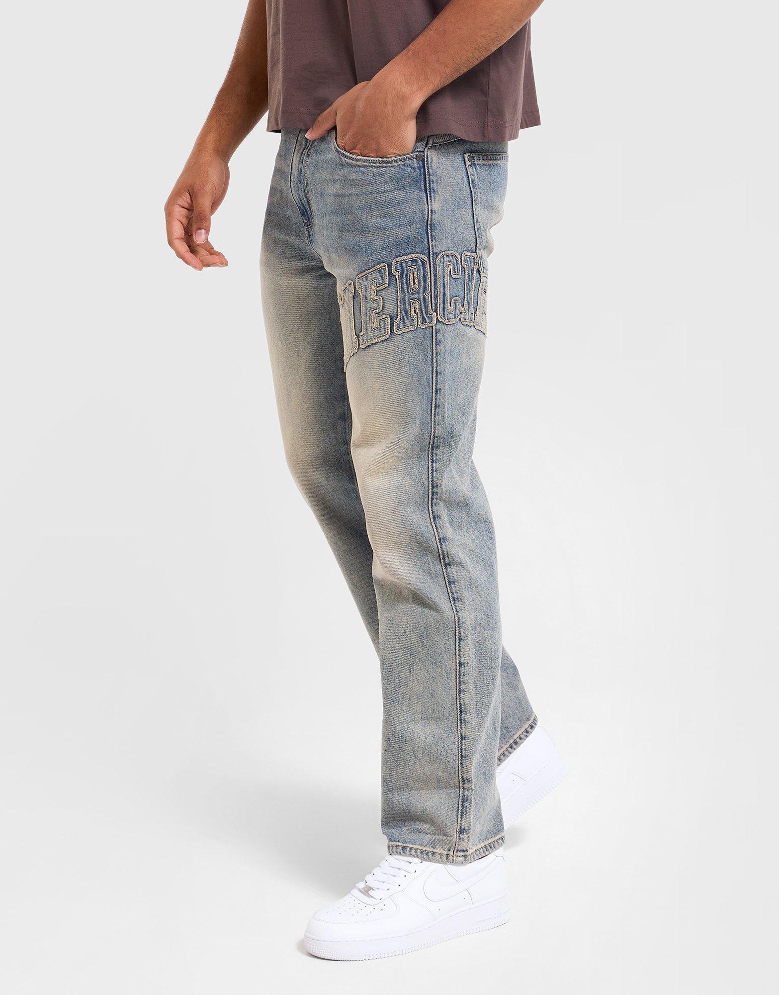 Distressed Denim Jeans