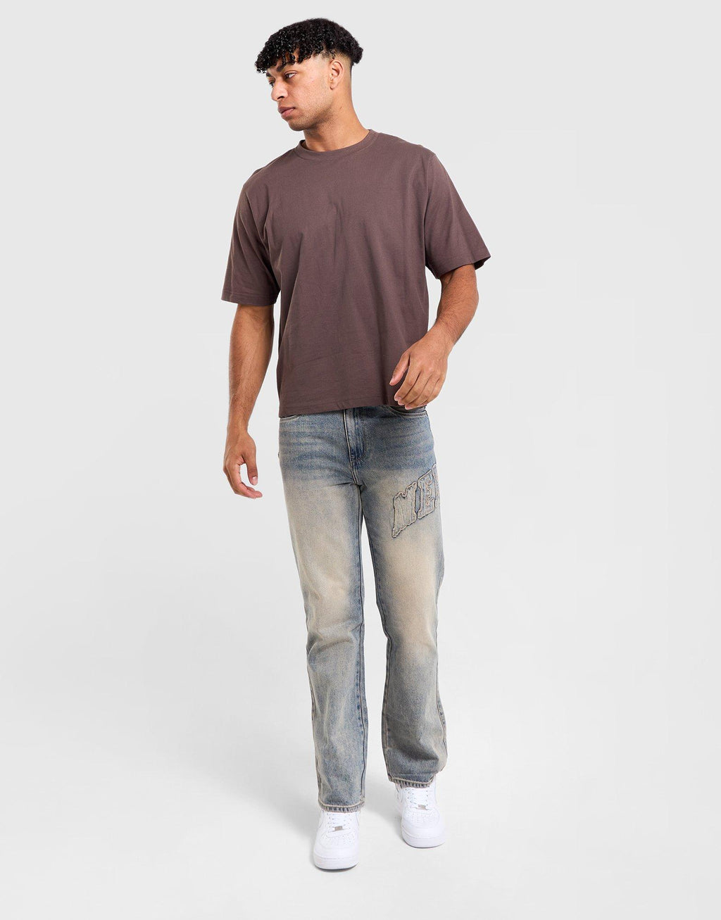Distressed Denim Jeans