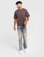 Distressed Denim Jeans