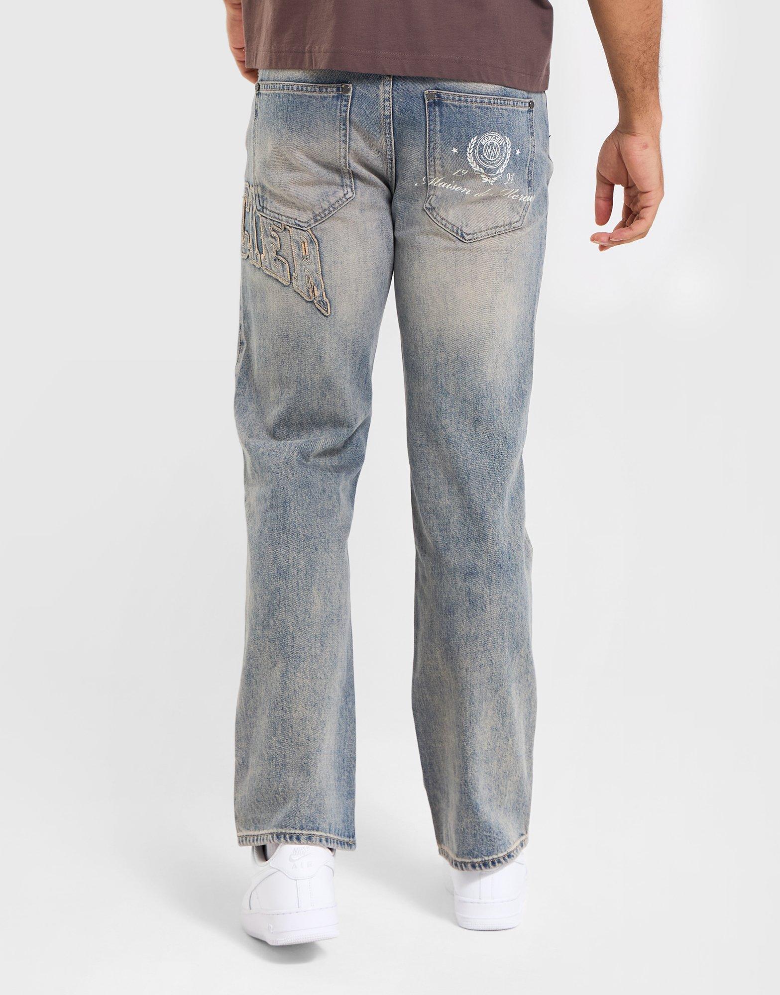 Distressed Denim Jeans