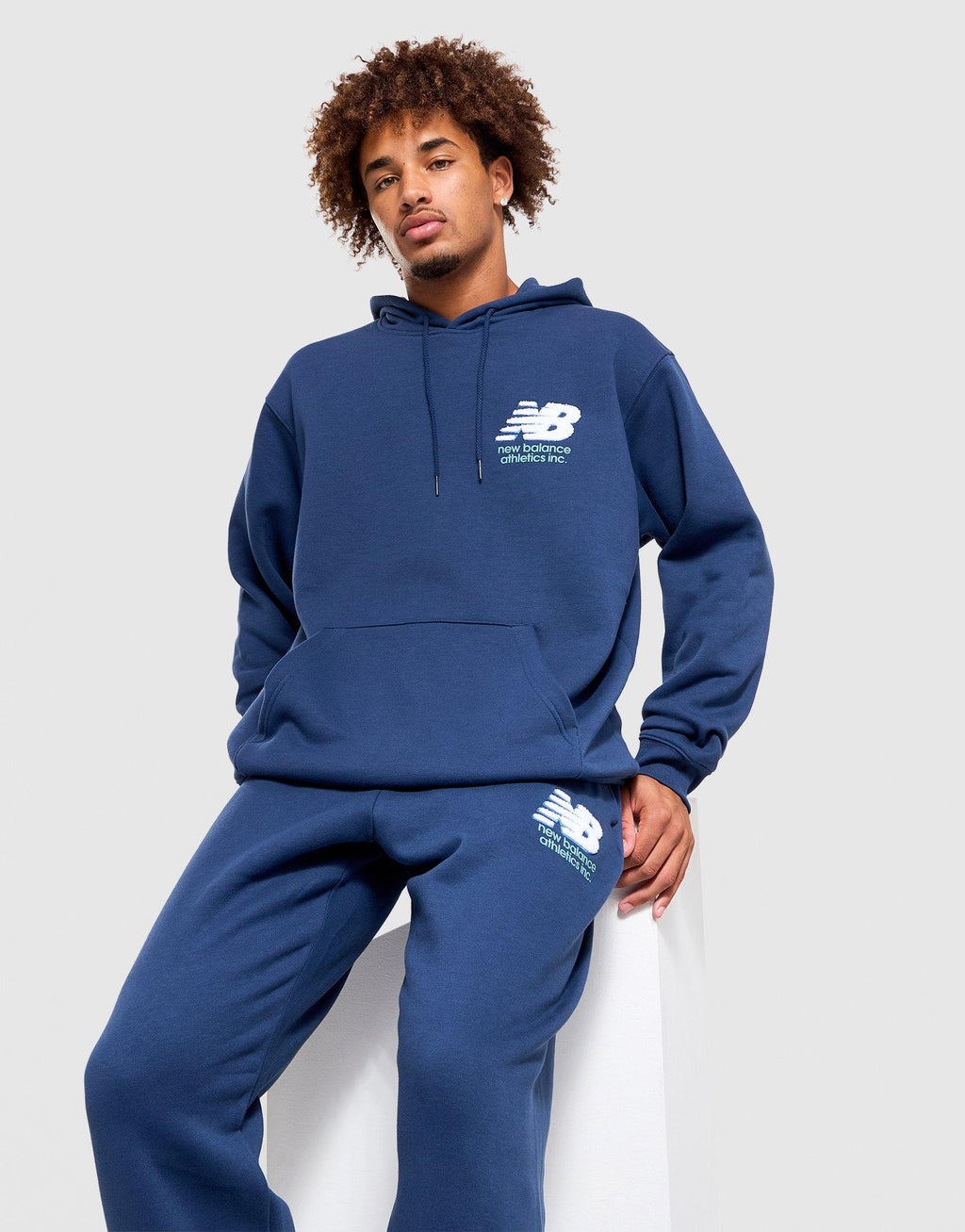 Athletics Two-Tone Hoodie