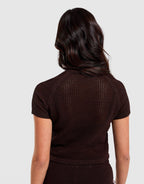 Firebird Knitted Crochet T-Shirt