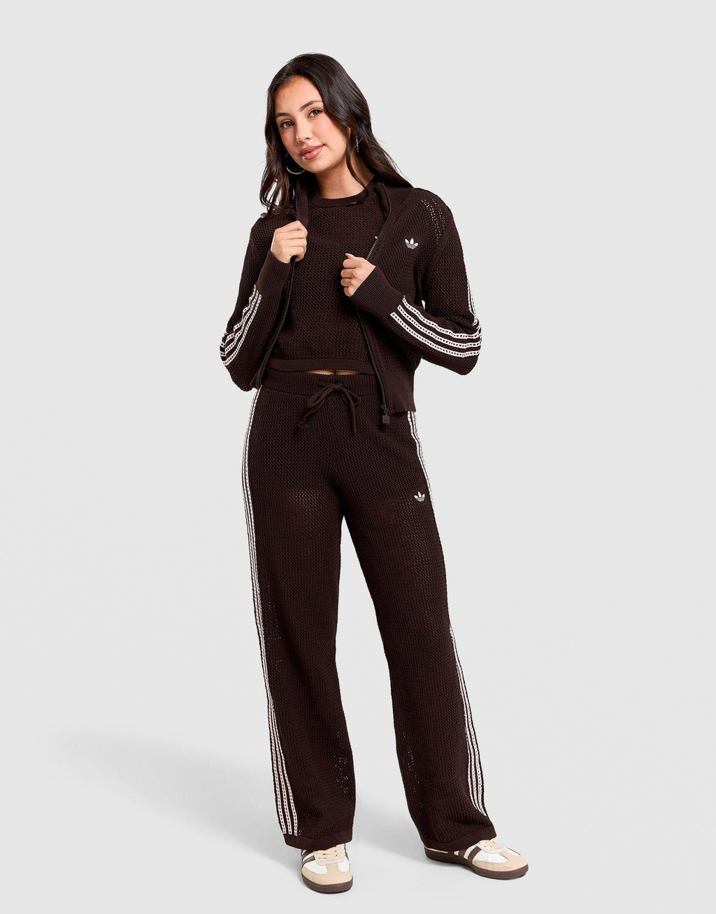 Firebird Knitted Crochet Track Top