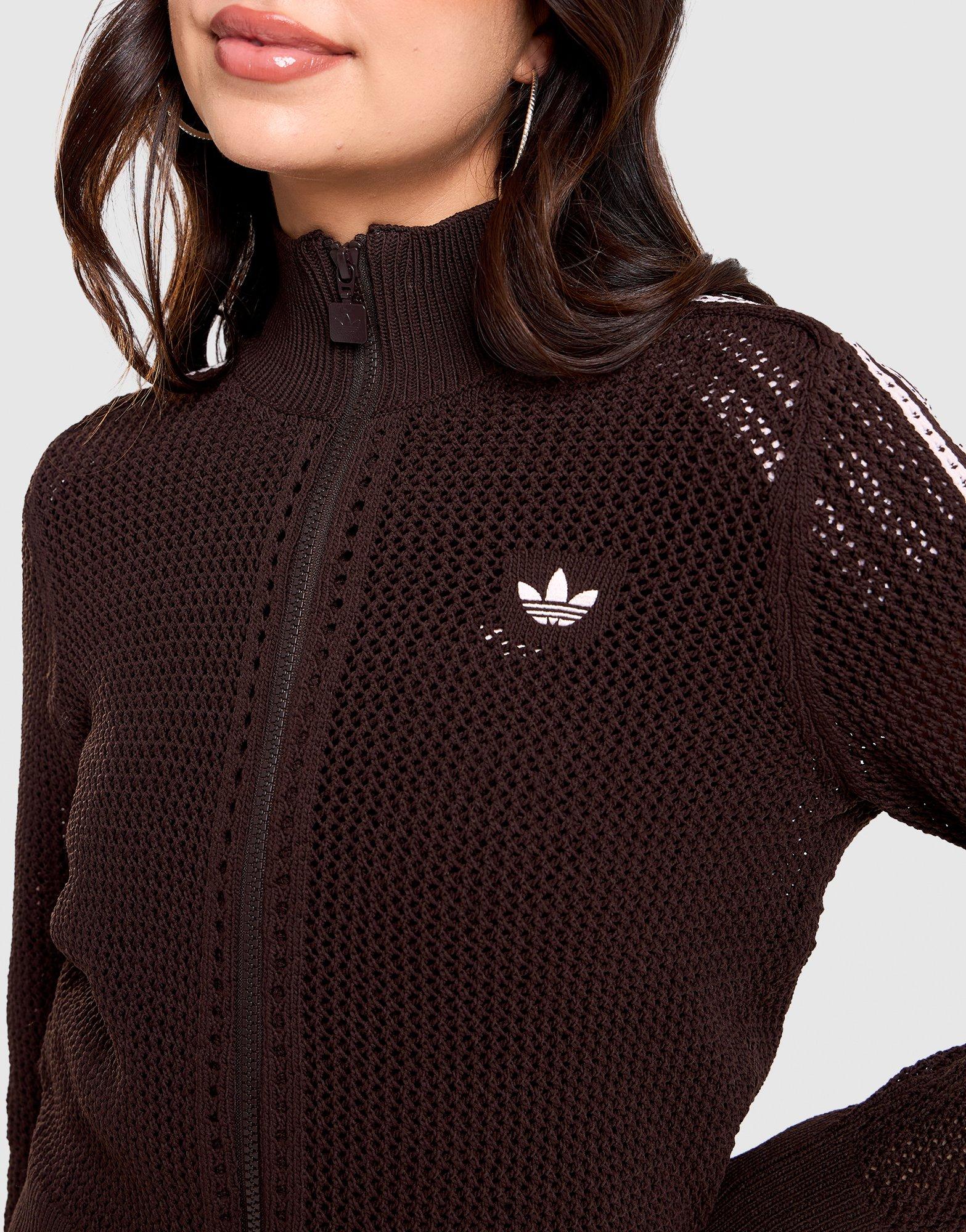Firebird Knitted Crochet Track Top