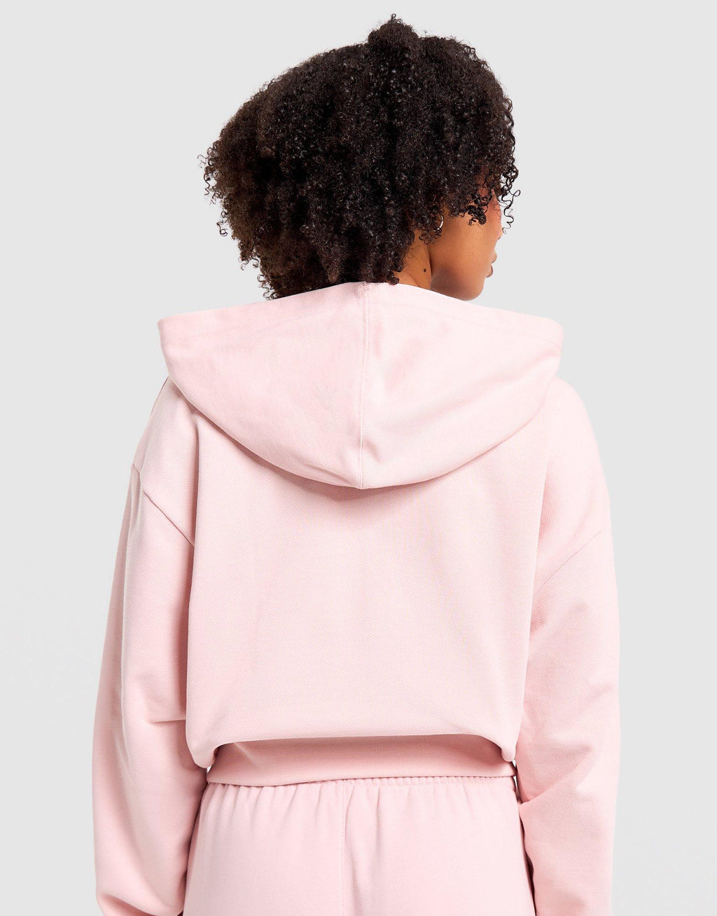 Full-Zip Crop Hoodie