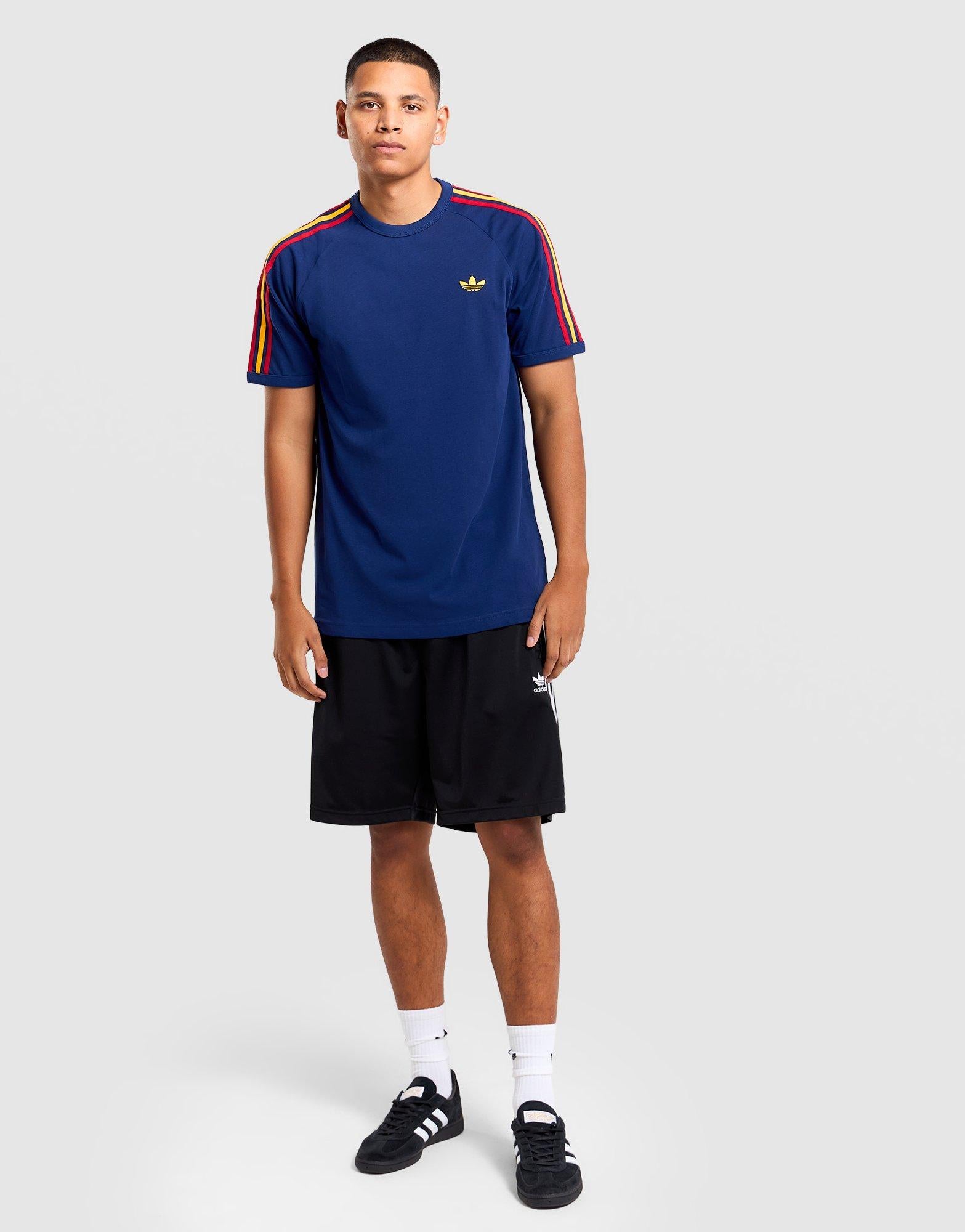 Spain 3-Stripes Football T-Shirt