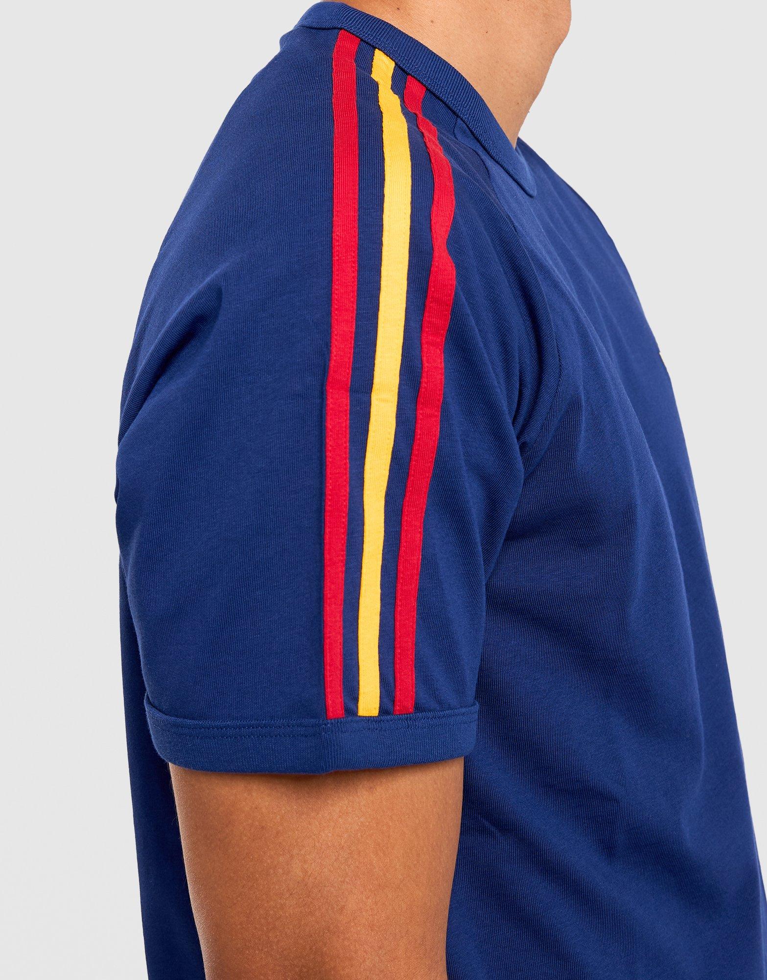 Spain 3-Stripes Football T-Shirt