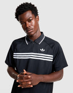 Chest Stripes Slim Polo Shirt