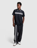 Chest Stripes Slim Polo Shirt