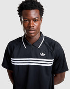Chest Stripes Slim Polo Shirt