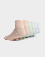 Trefoil Crew Mid Socks (6 Pack)